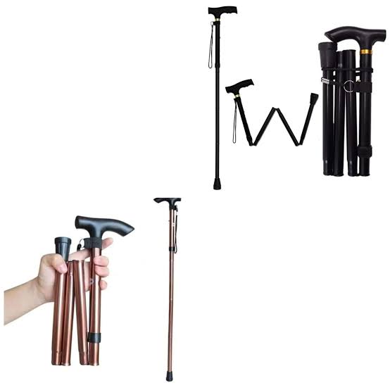 foldable walking stick